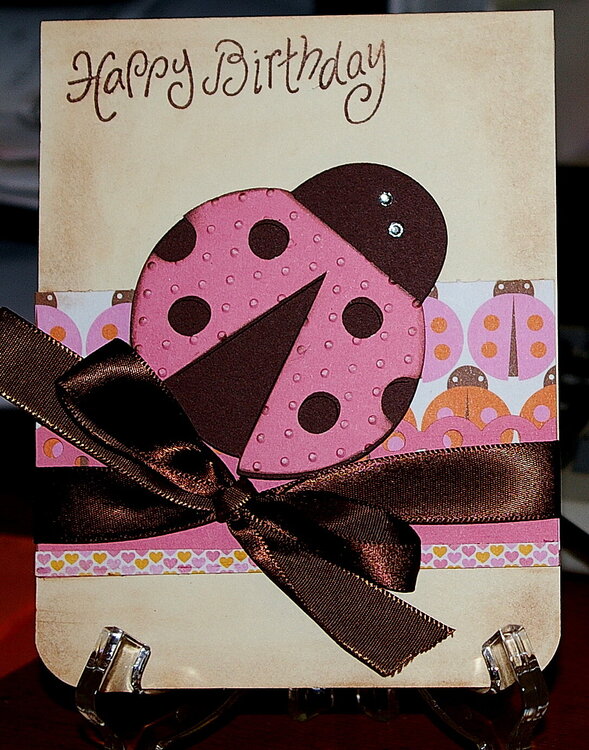 Ladybug card