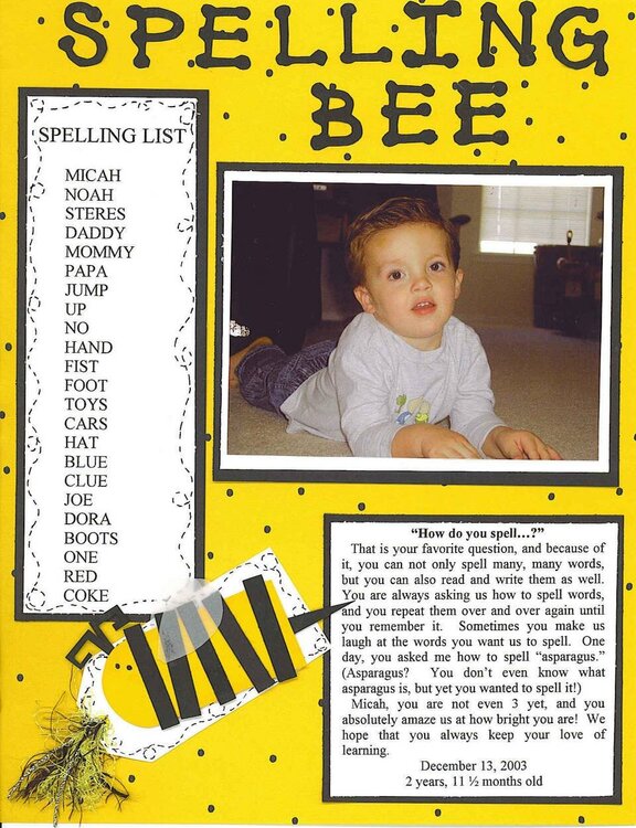 Spelling Bee