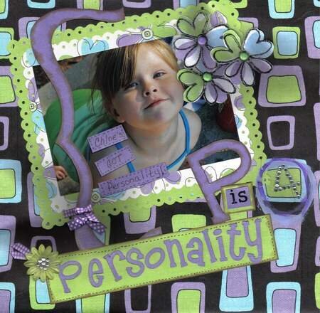 P is for Personality