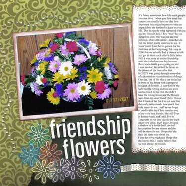 Friendship flowers