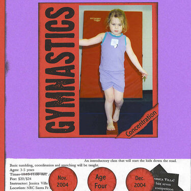 Gymnastics Page 1