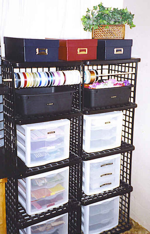 Ribbon storage