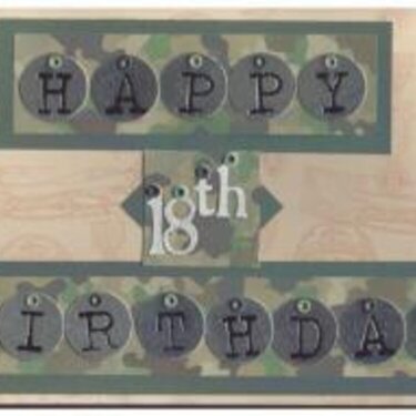 Army 18th Birthday