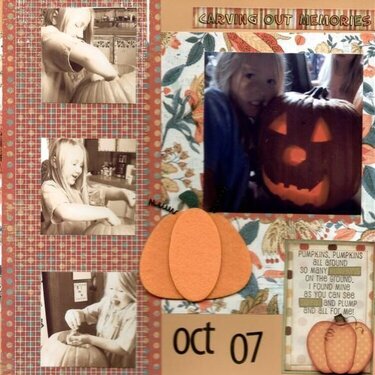 DW2007 ~ Carving Pumpkins~