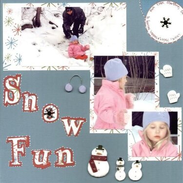 DW special challenge 3&#039;s***Snow Fun***