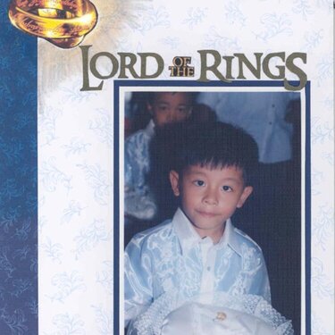 CJ&#039;s album - Lord of the Ring(bearer)
