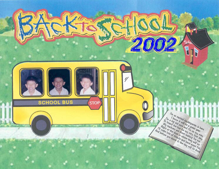 CJ&#039;s album - Back to School (Kindergarten)