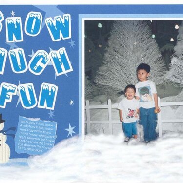Miguel&#039;s album - Snow much fun