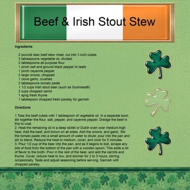 *CG 2011* Beef &amp; Irish Stout Stew