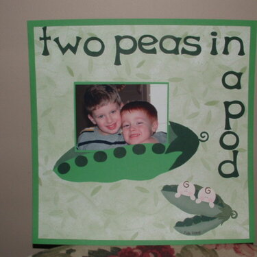 two peas in a pod