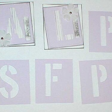 Small PIF letters for Scrapnmom-Sharon