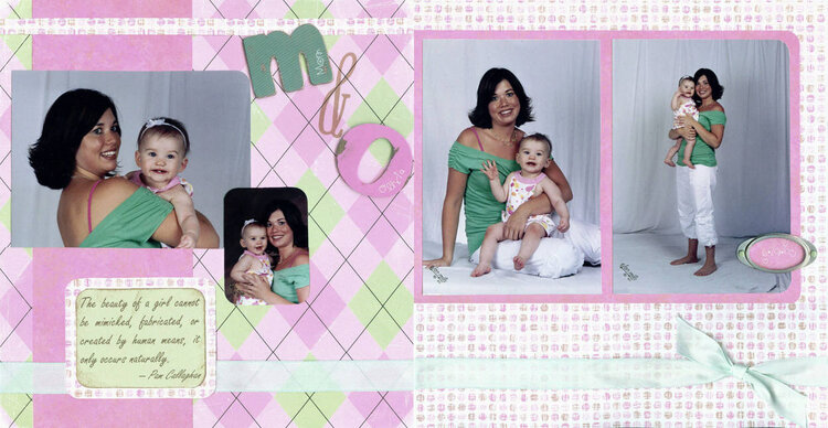 Mom and Olivia - for client
