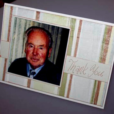 Funeral Thank You card