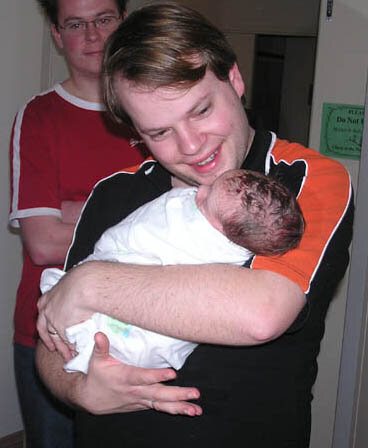 Ben and his baby Jacob