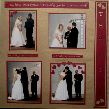 Wedding Album - The Kiss