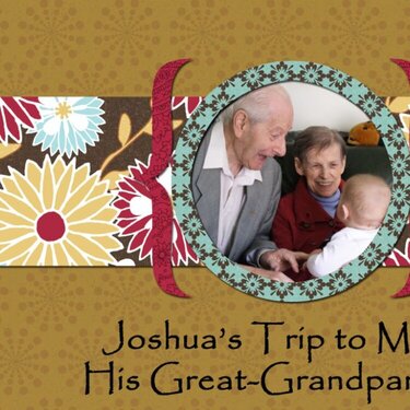 Joshua&#039;s Trip to Meet His Great-Grandparents