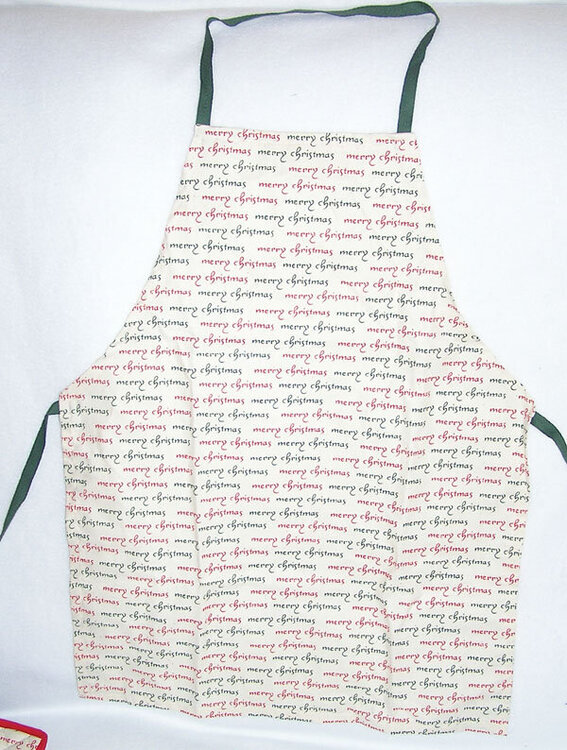 Child&#039;s Christmas Apron