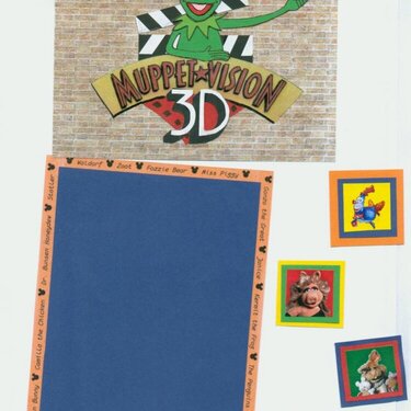 MGM Studios Page Kit Swap - Muppets 3D