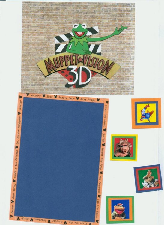 MGM Studios Page Kit Swap - Muppets 3D