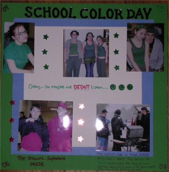Spirit Week #6: School Colors