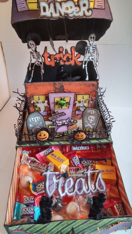 Halloween Trick or Treat Candy Box