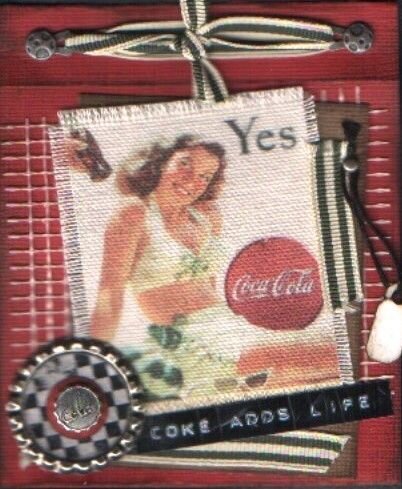 Vintage Coke Matchbook