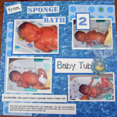 From Sponge Bath 2 Baby Tub