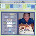 Ryan's 9th Birthday