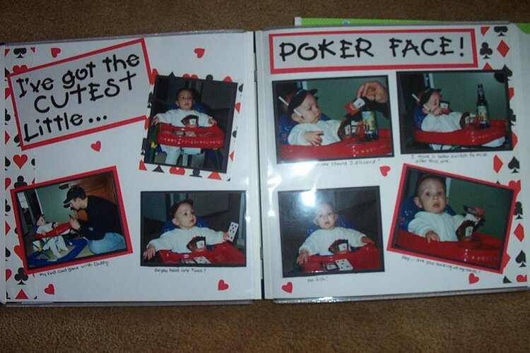 Poker face