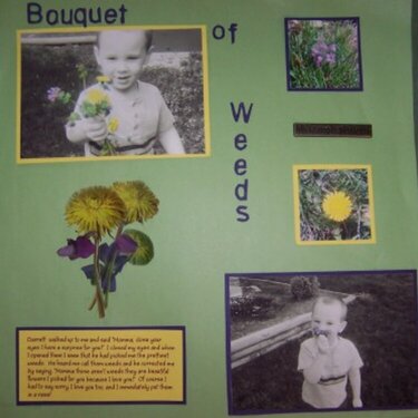 Bouquet of weeds