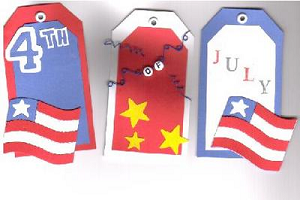 Fourth of july tags