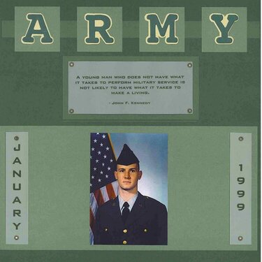 Army Album Opener