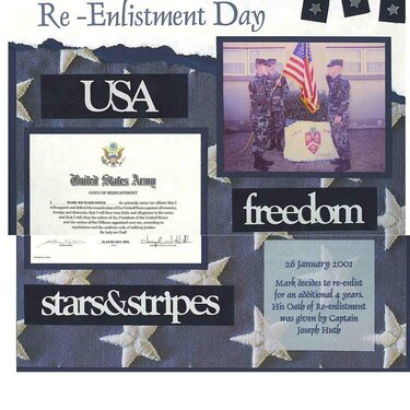 Re-Enlistment Day