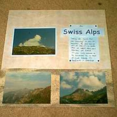 Swiss Alps (left side)