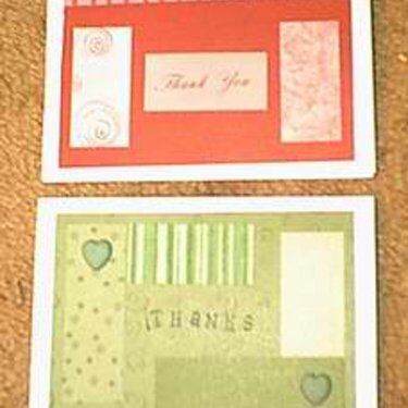 thank you cards 17&amp;18