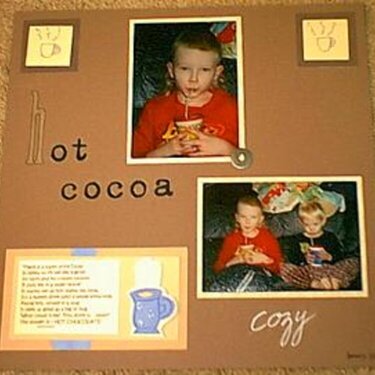 hot cocoa - Eli