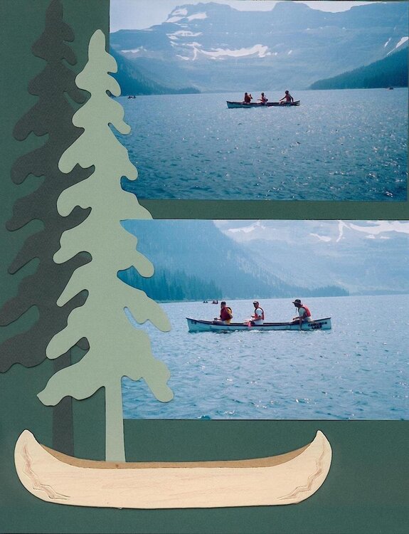Canoeing in Canada(left)