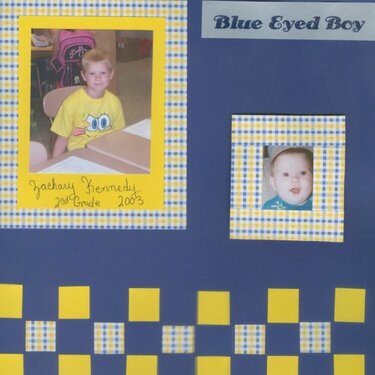 Blue eyed boy