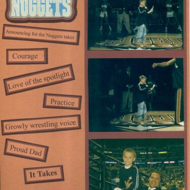 announcing for the Nuggets