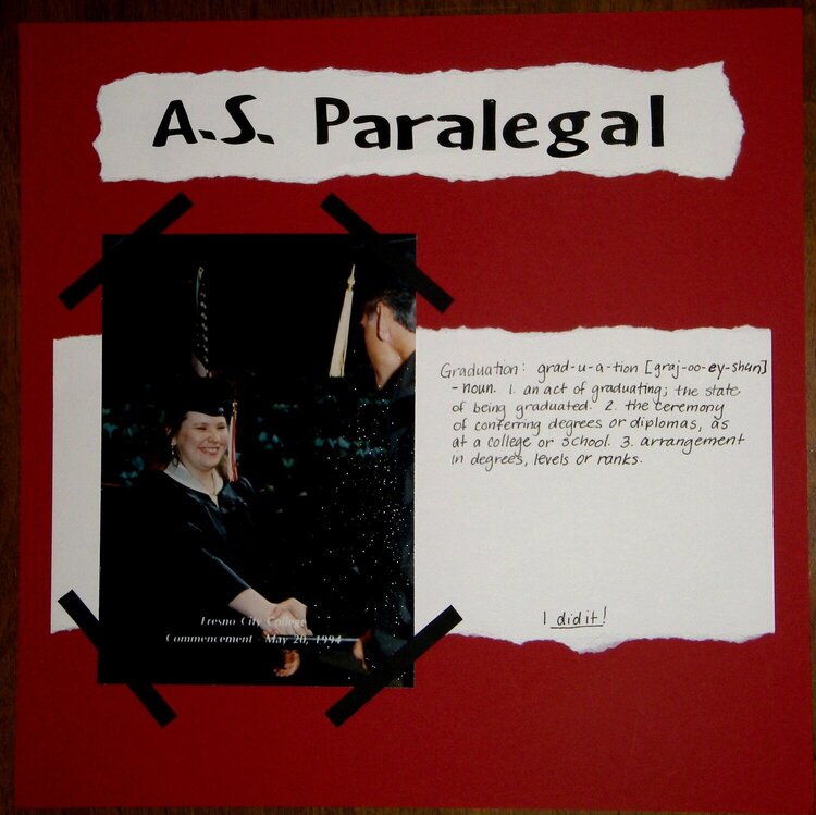 A. S. Paralegal