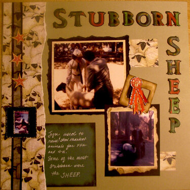 Stubborn Sheep - June Ugly