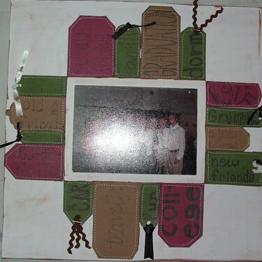 Scraplift Challenge 8, College/Graduation