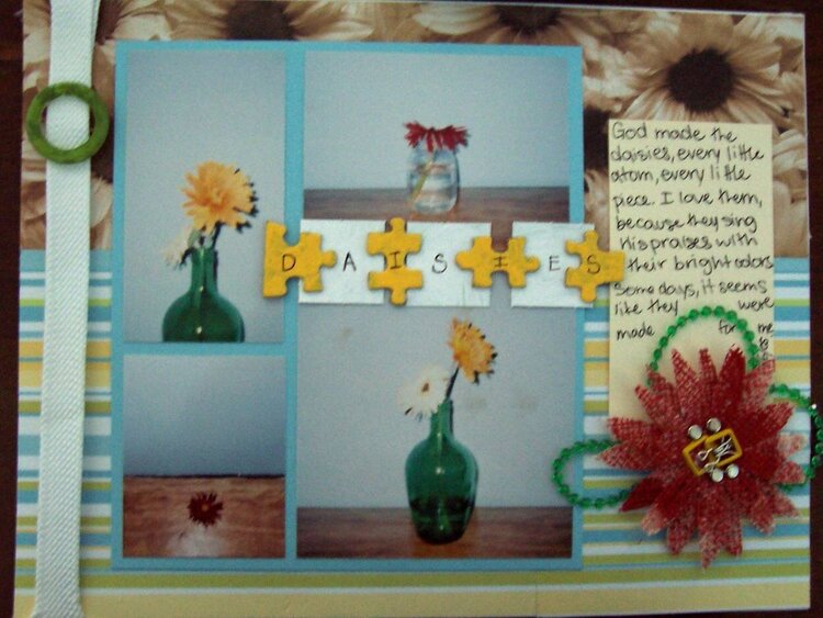 Daisies-Scrap Pack 7