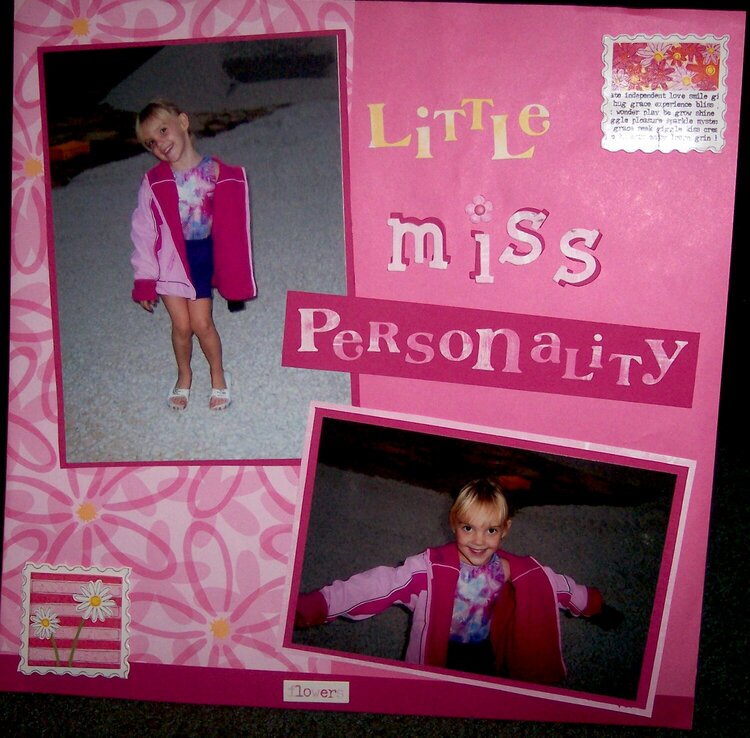 Little Miss Personality