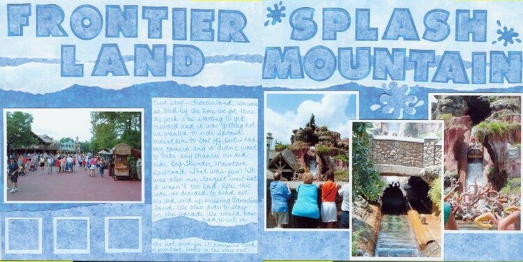 Frontier Land/Splash Mountain