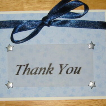 Thank You card