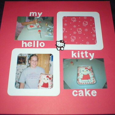 Hello Kitty Cake