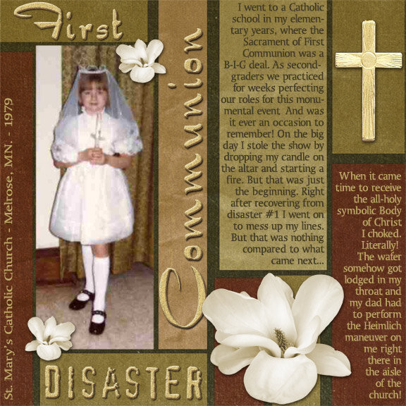 First Communion Disaster