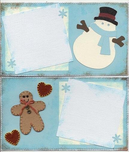 Winter photo mats