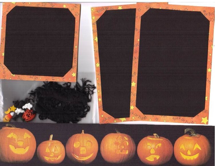 Halloween Page Kit